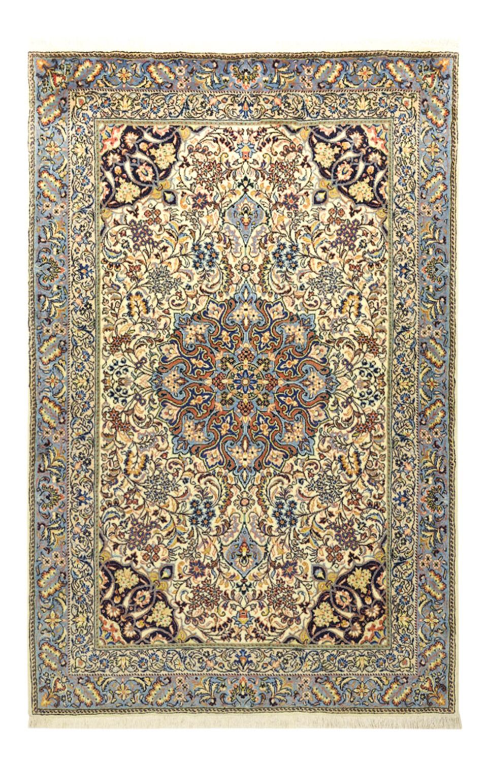 Tapis persan - Classique - 165 x 106 cm - vert clair