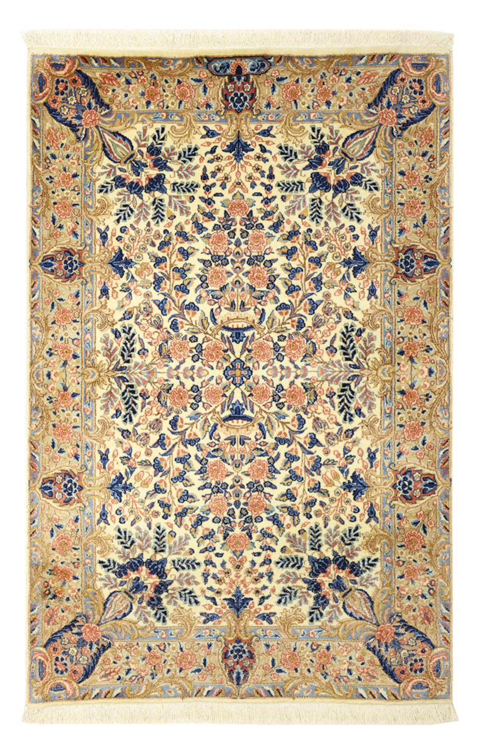 Tapis persan - Classique - 144 x 97 cm - beige