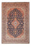 Tapis persan - Keshan - 321 x 221 cm - bleu foncé