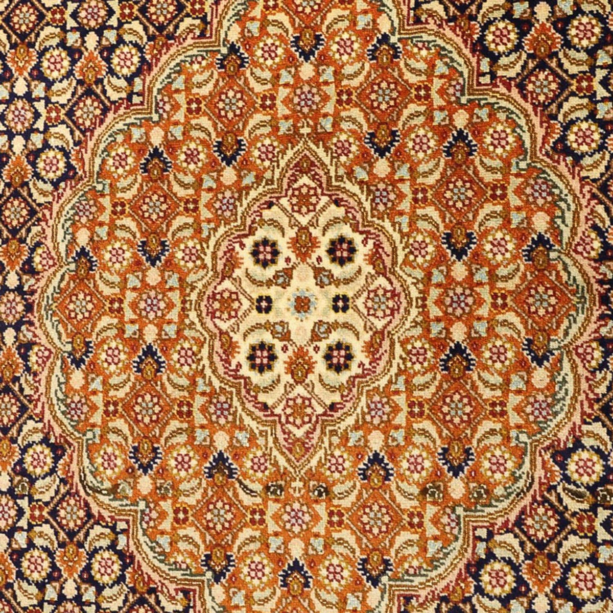 Tapis persan - Tabriz - Royal - Royal - 153 x 101 cm - beige foncé
