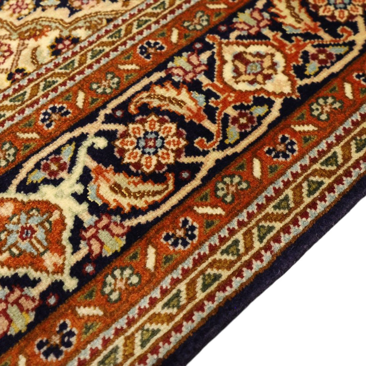 Tapis persan - Tabriz - Royal - Royal - 153 x 101 cm - beige foncé
