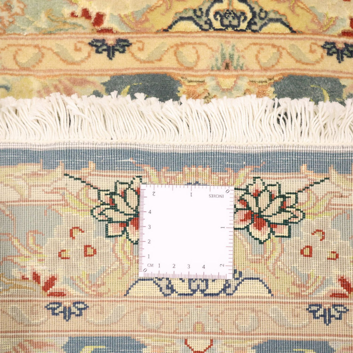 Tapis persan - Tabriz - 119 x 81 cm - bleu clair