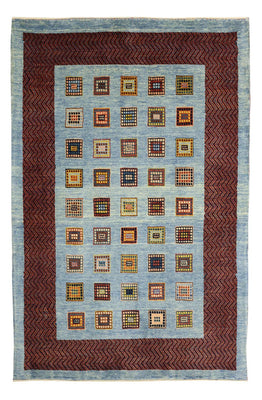 Tapis Gabbeh - Loribaft Persan - 159 x 103 cm - multicolore