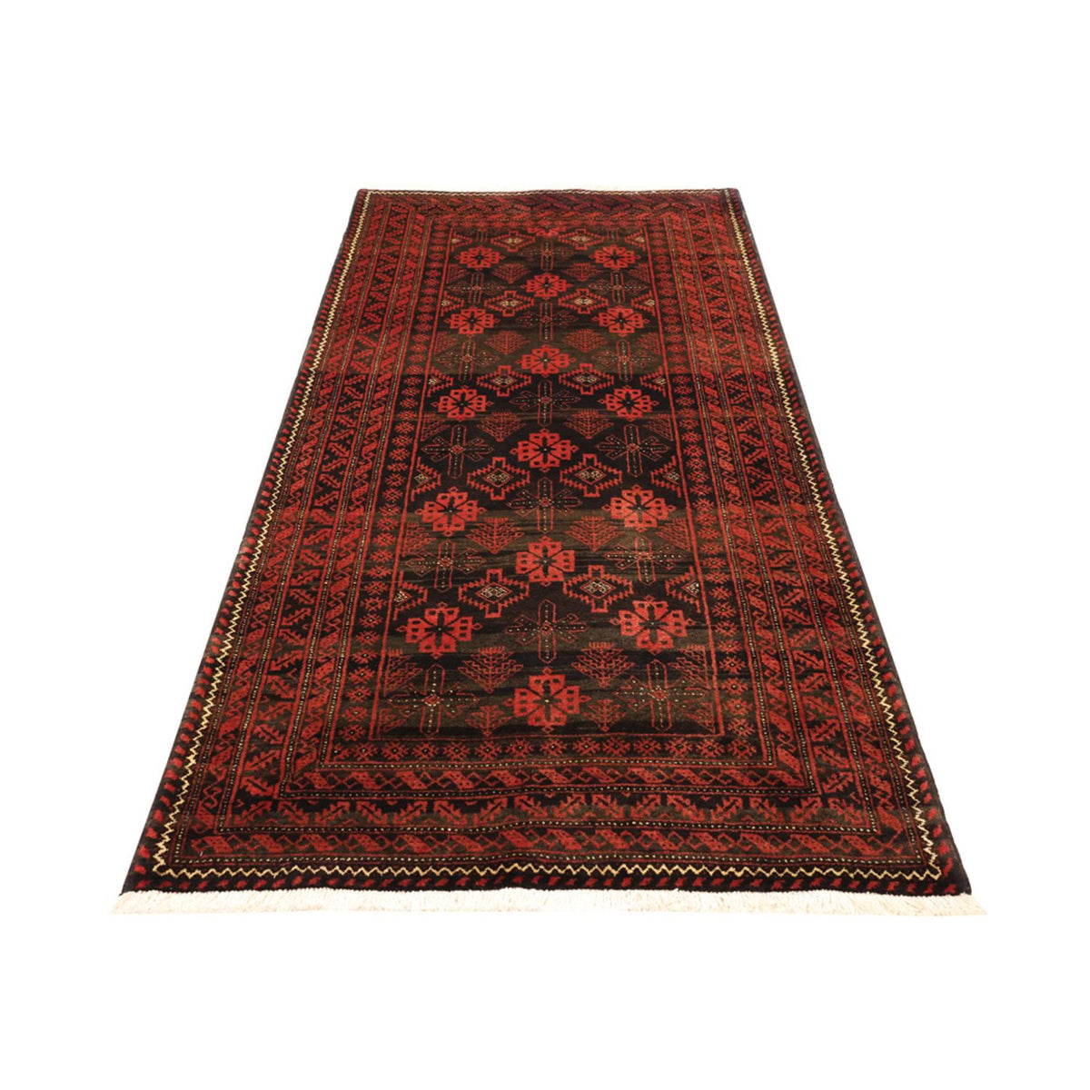 Tapis de couloir Tapis Belutsch - 196 x 102 cm - multicolore