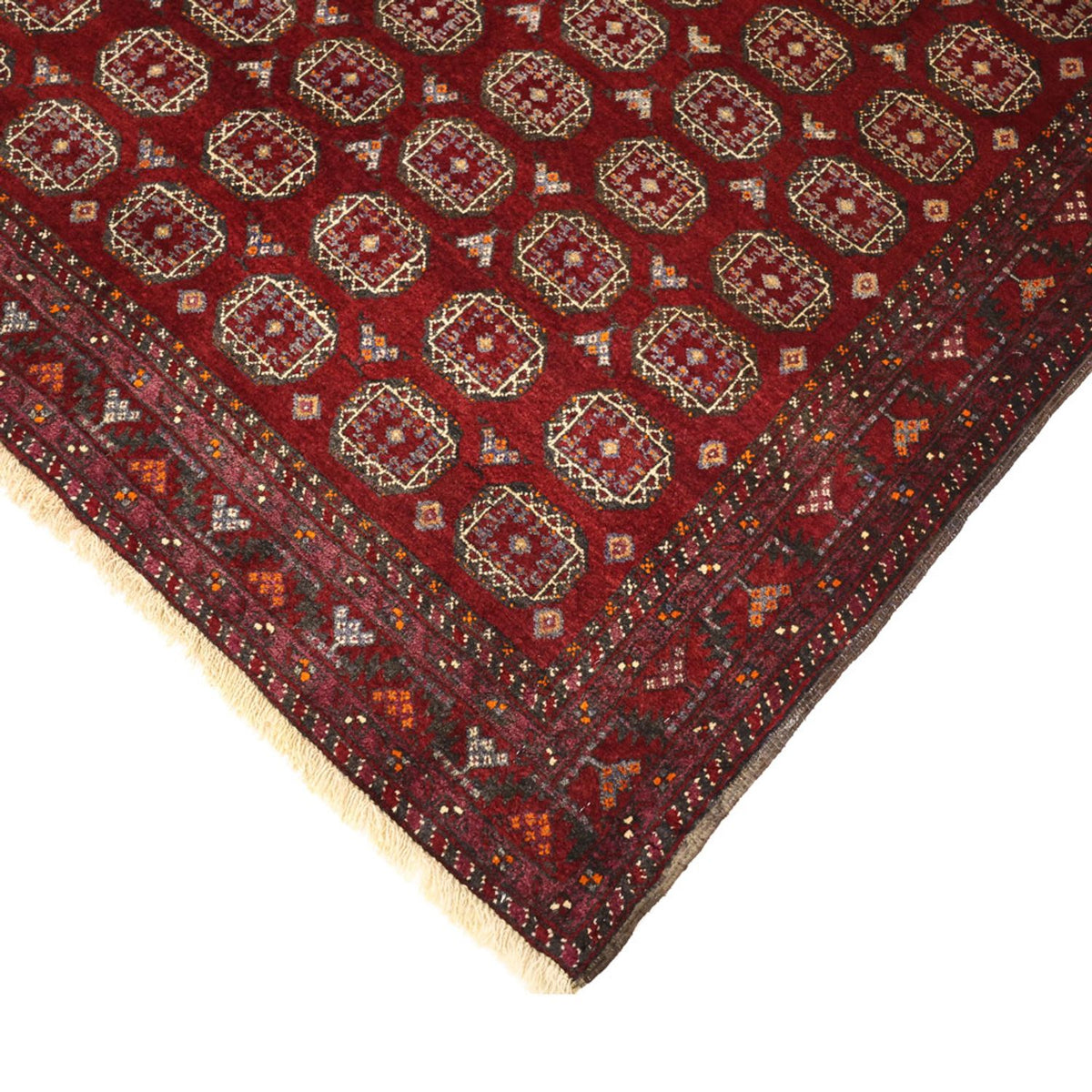 Tapis de couloir Tapis Belutsch - 193 x 108 cm - rouge foncé