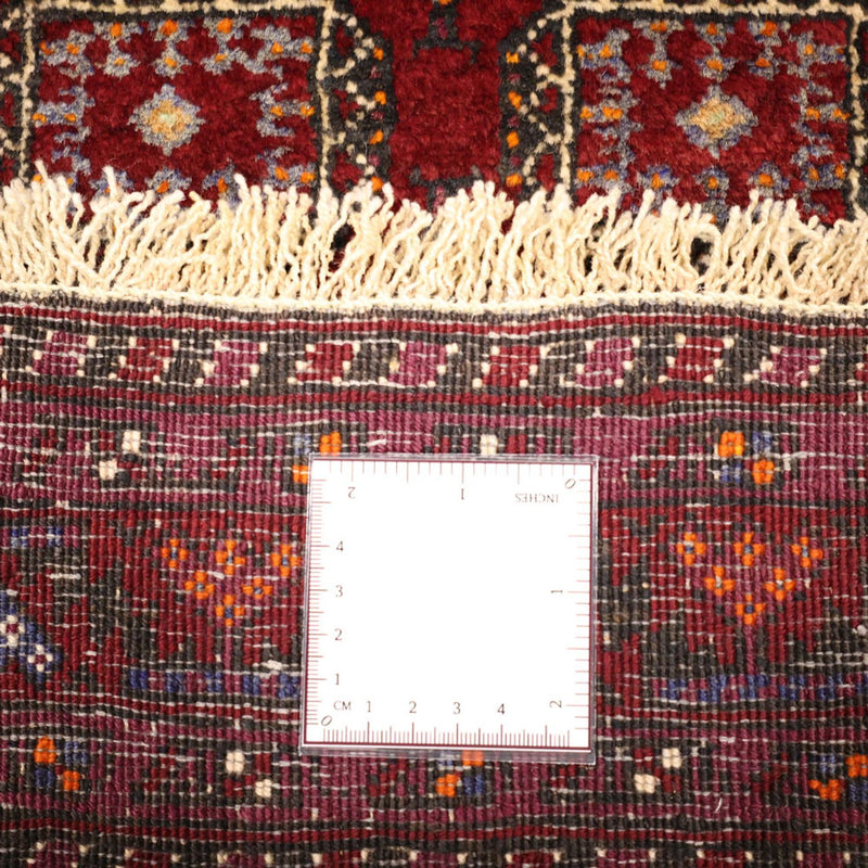 Tapis de couloir Tapis Belutsch - 193 x 108 cm - rouge foncé