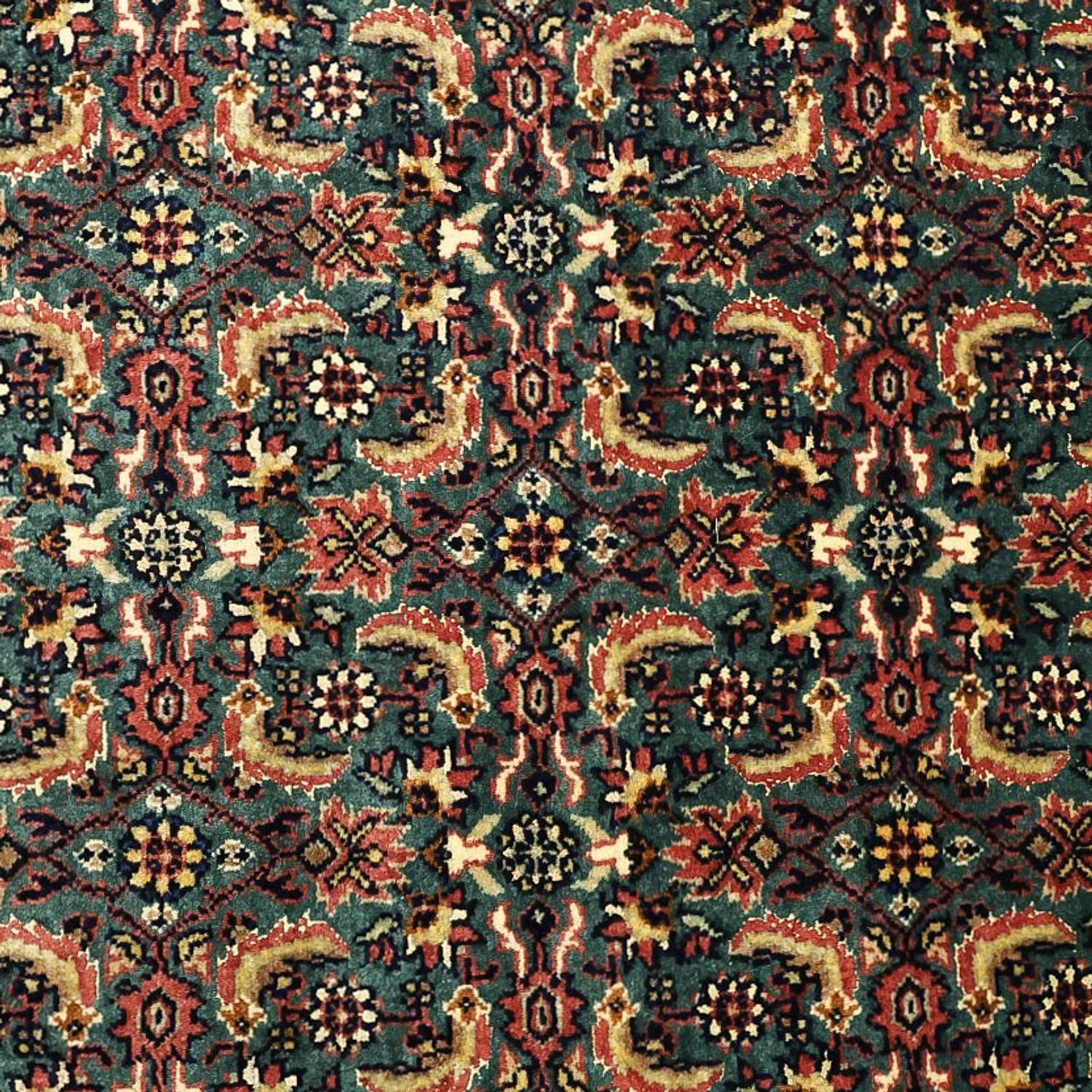 Tapis persan - Bidjar - Royal - 301 x 203 cm - bleu foncé