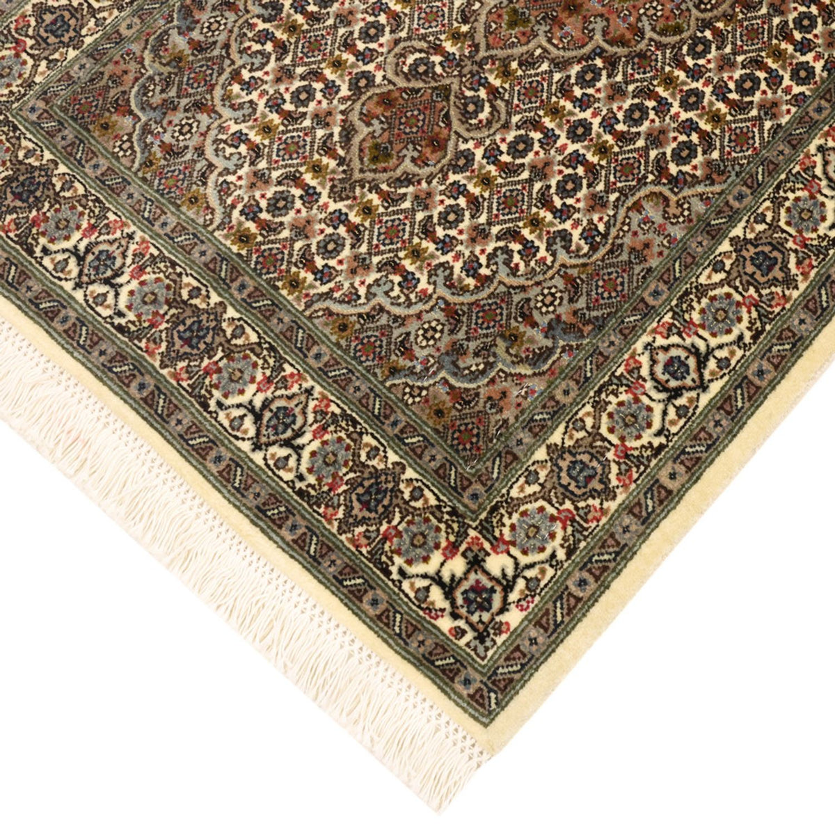 Tapis persan - Tabriz - Royal - 92 x 59 cm - beige foncé