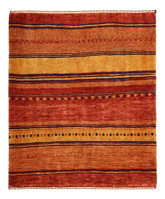 Tapis Gabbeh - Persan Kashkuli - 92 x 78 cm - multicolore