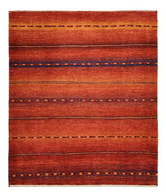 Tapis Gabbeh - Persan Kashkuli carré  - 119 x 101 cm - multicolore
