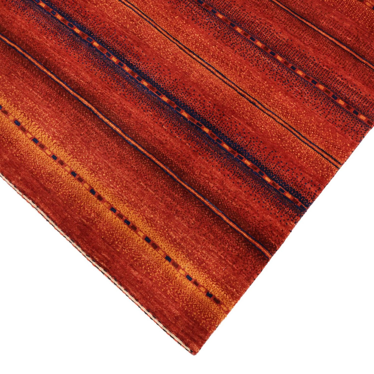 Tapis Gabbeh - Persan Kashkuli carré  - 119 x 101 cm - multicolore