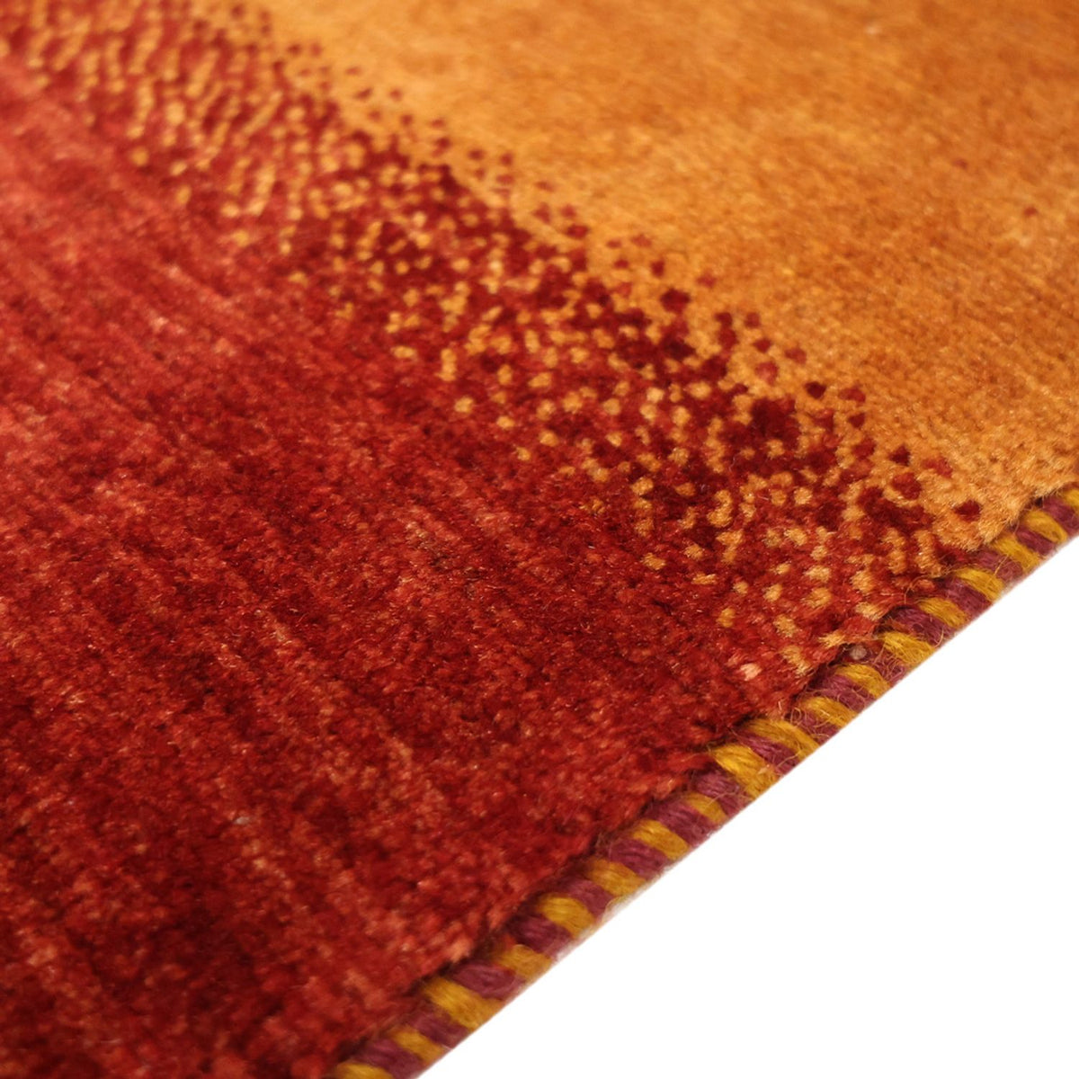 Tapis Gabbeh - Persan Kashkuli - 110 x 96 cm - multicolore