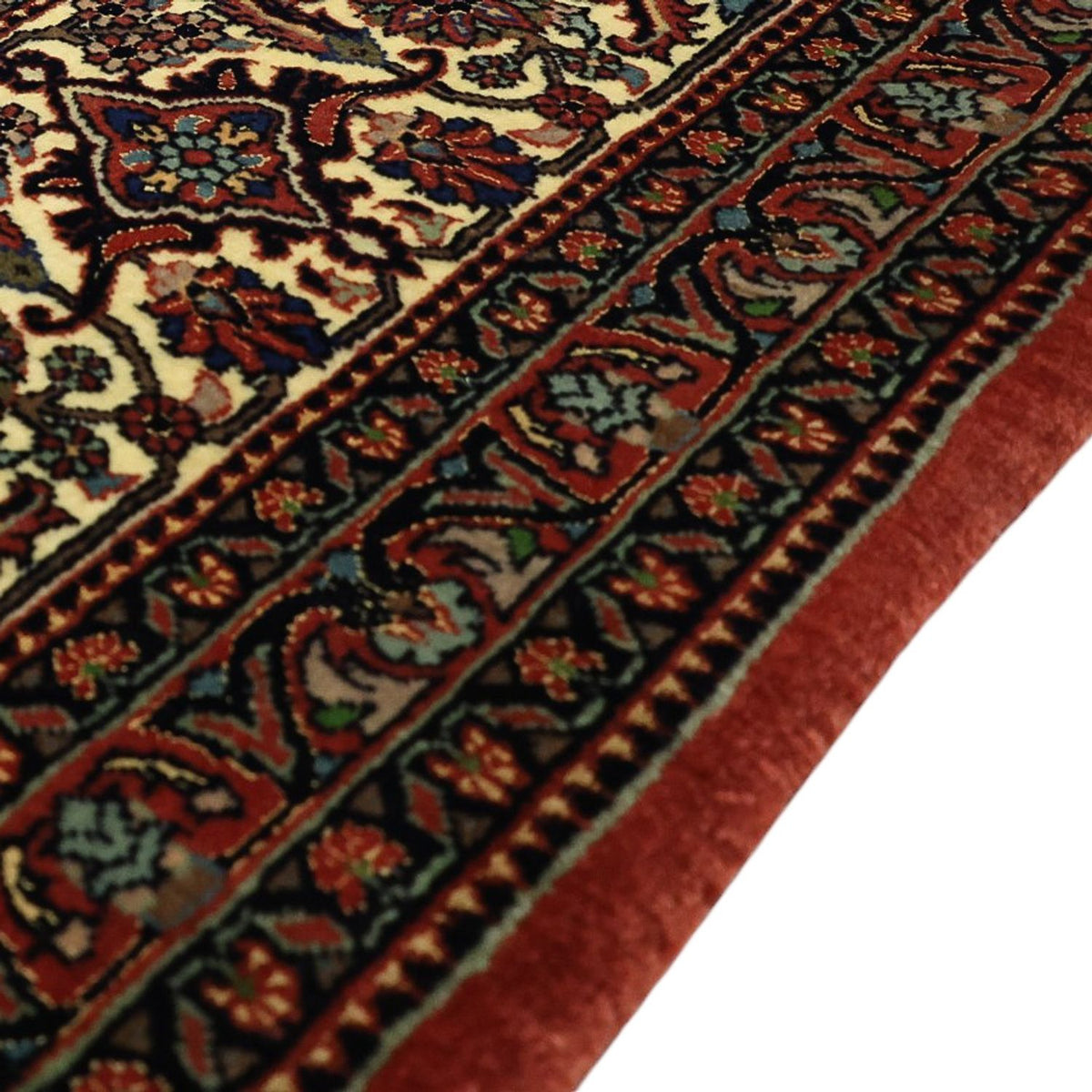 Tapis persan - Bidjar - Royal - 350 x 256 cm - rouge foncé