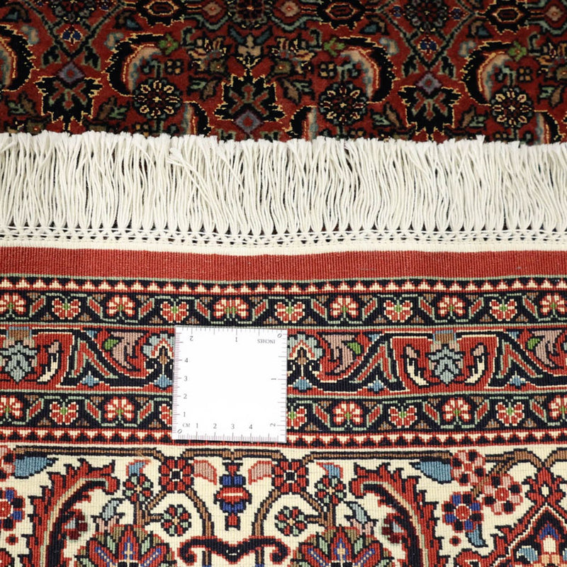 Tapis persan - Bidjar - Royal - 350 x 256 cm - rouge foncé