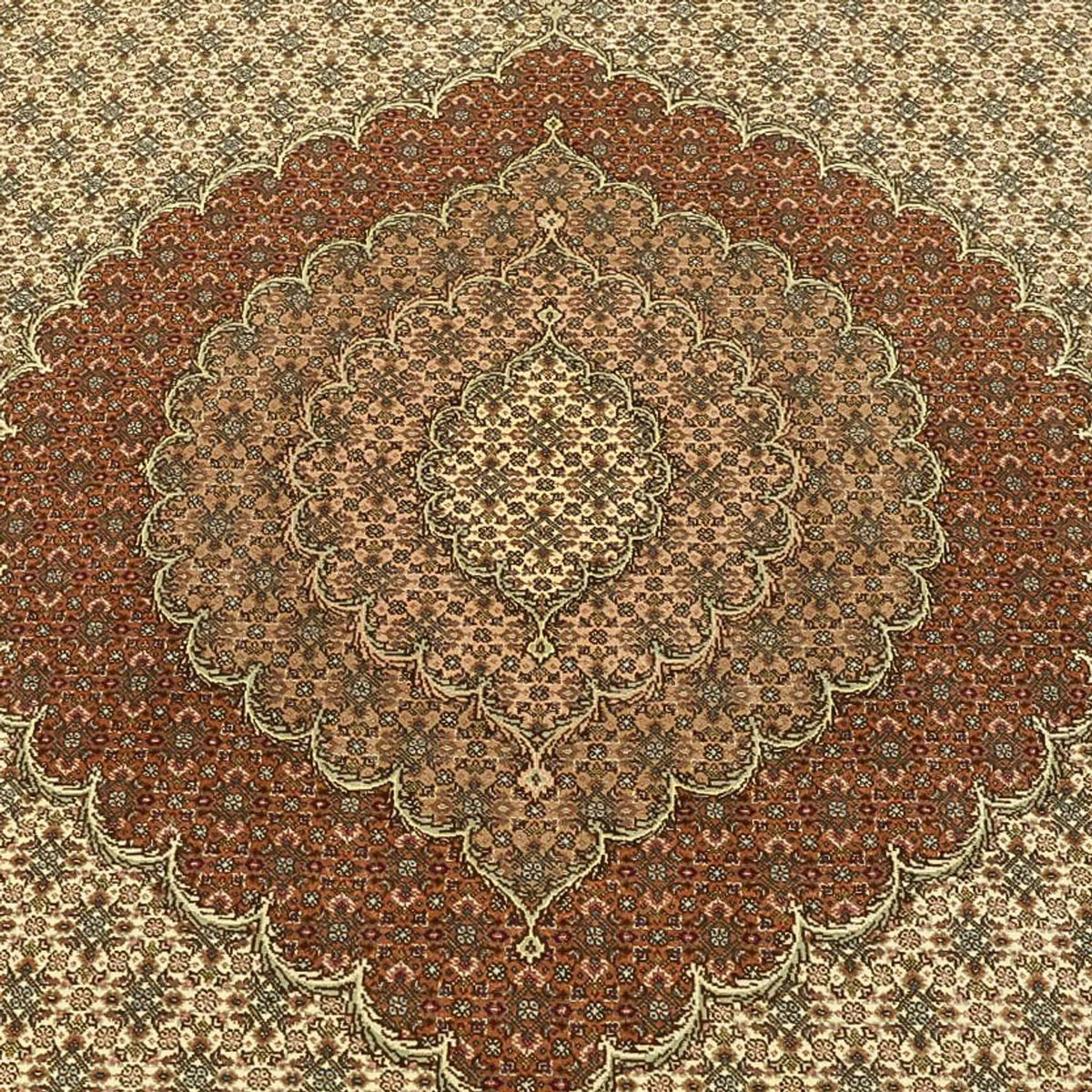 Tapis persan - Tabriz - Royal - Royal - 350 x 251 cm - sable