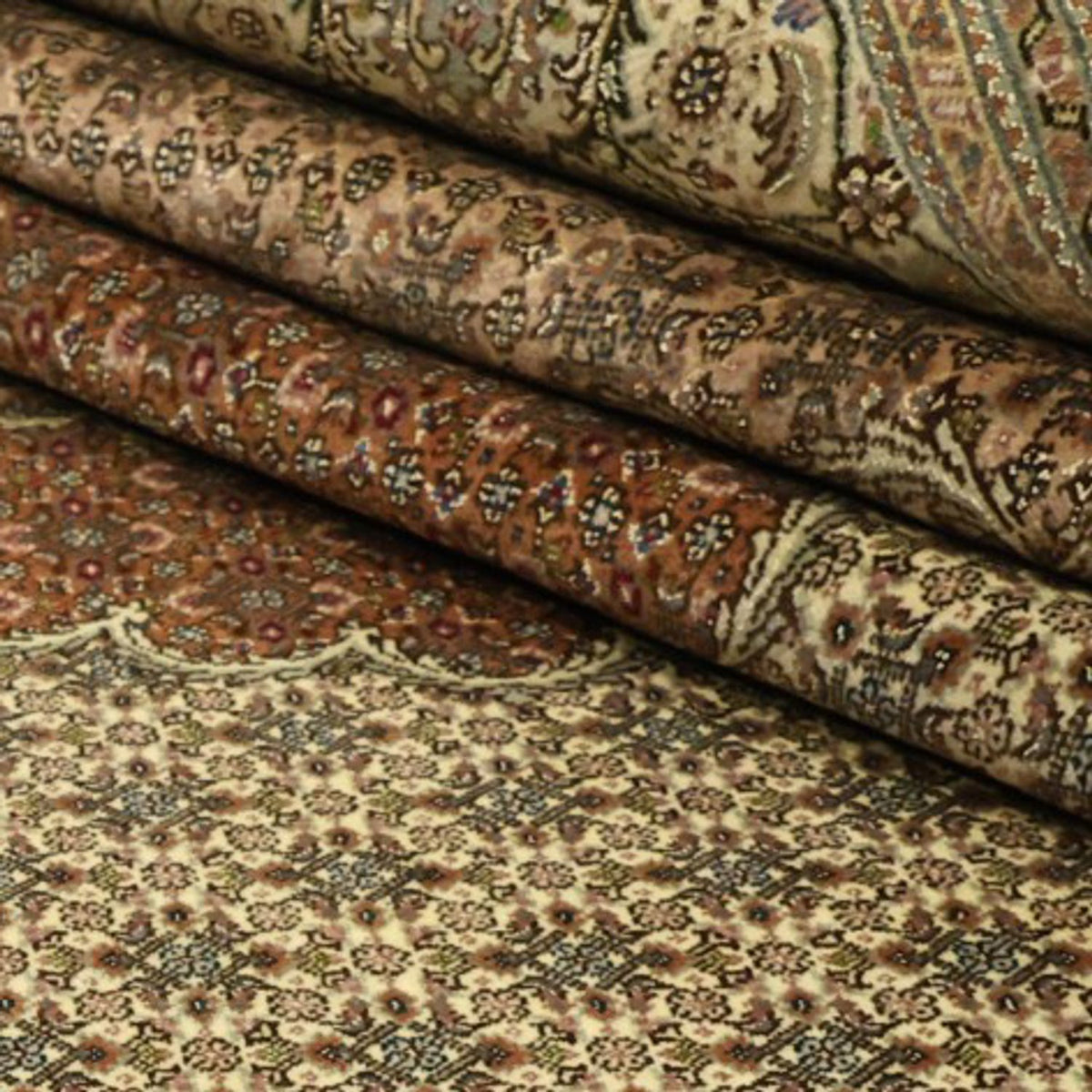 Tapis persan - Tabriz - Royal - Royal - 350 x 251 cm - sable