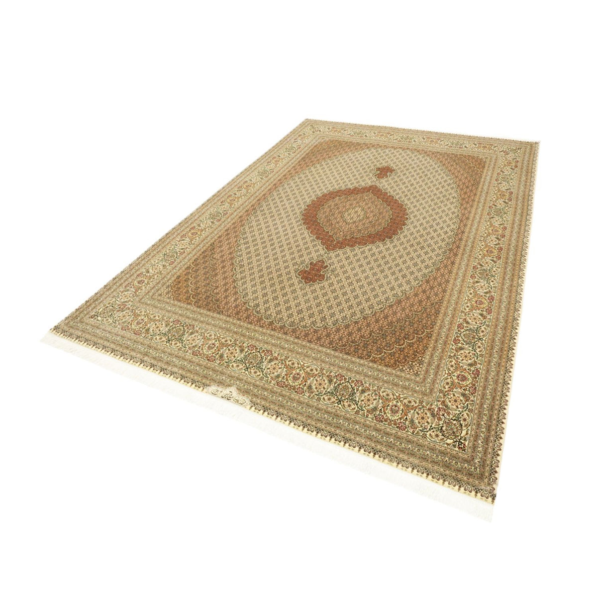 Tapis persan - Tabriz - Royal - Royal - 350 x 251 cm - sable