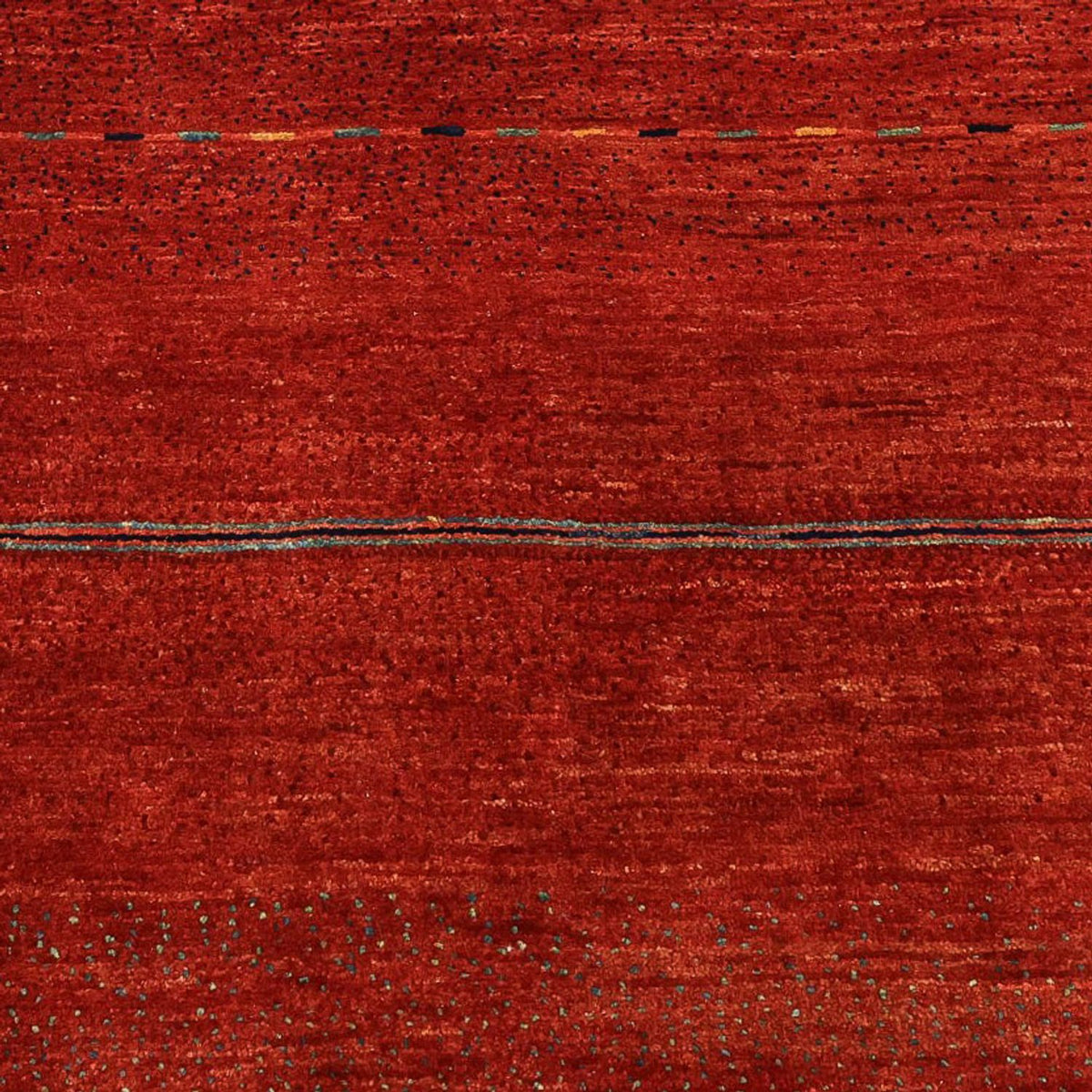 Tapis Gabbeh - Loribaft Persan - 326 x 248 cm - rouge