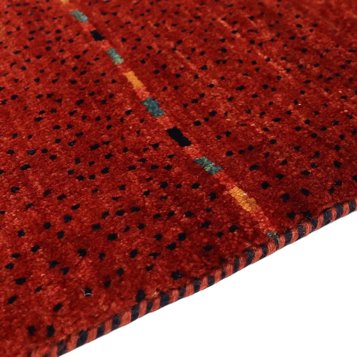 Tapis Gabbeh - Loribaft Persan - 326 x 248 cm - rouge