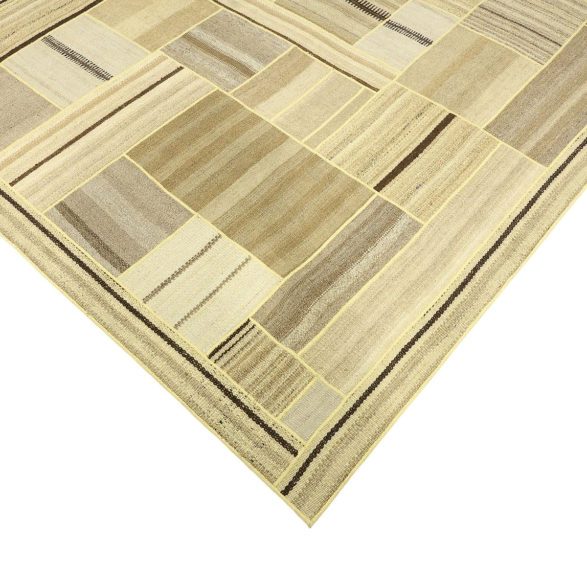 Tapis Kelim - Oriental - 234 x 172 cm - beige foncé