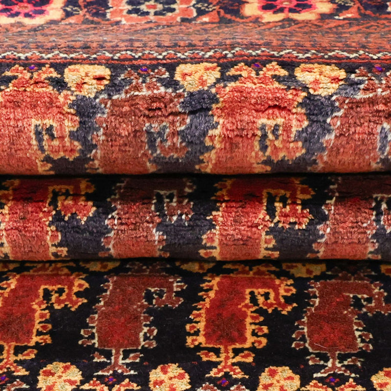 Tapis de couloir Tapis Belutsch - 190 x 98 cm - rouge foncé
