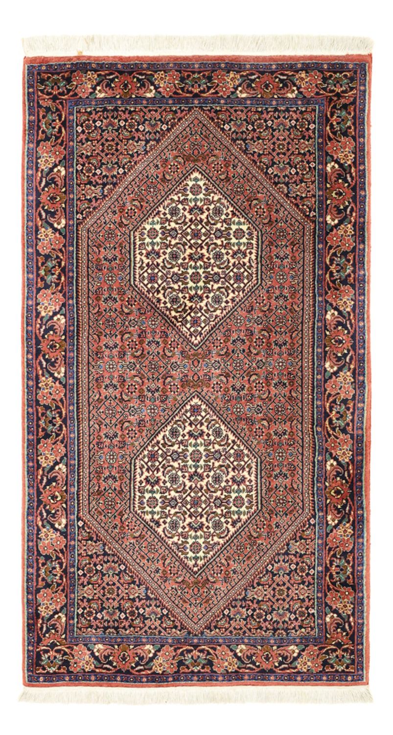 Tapis persan - Bidjar - 130 x 72 cm - rouille