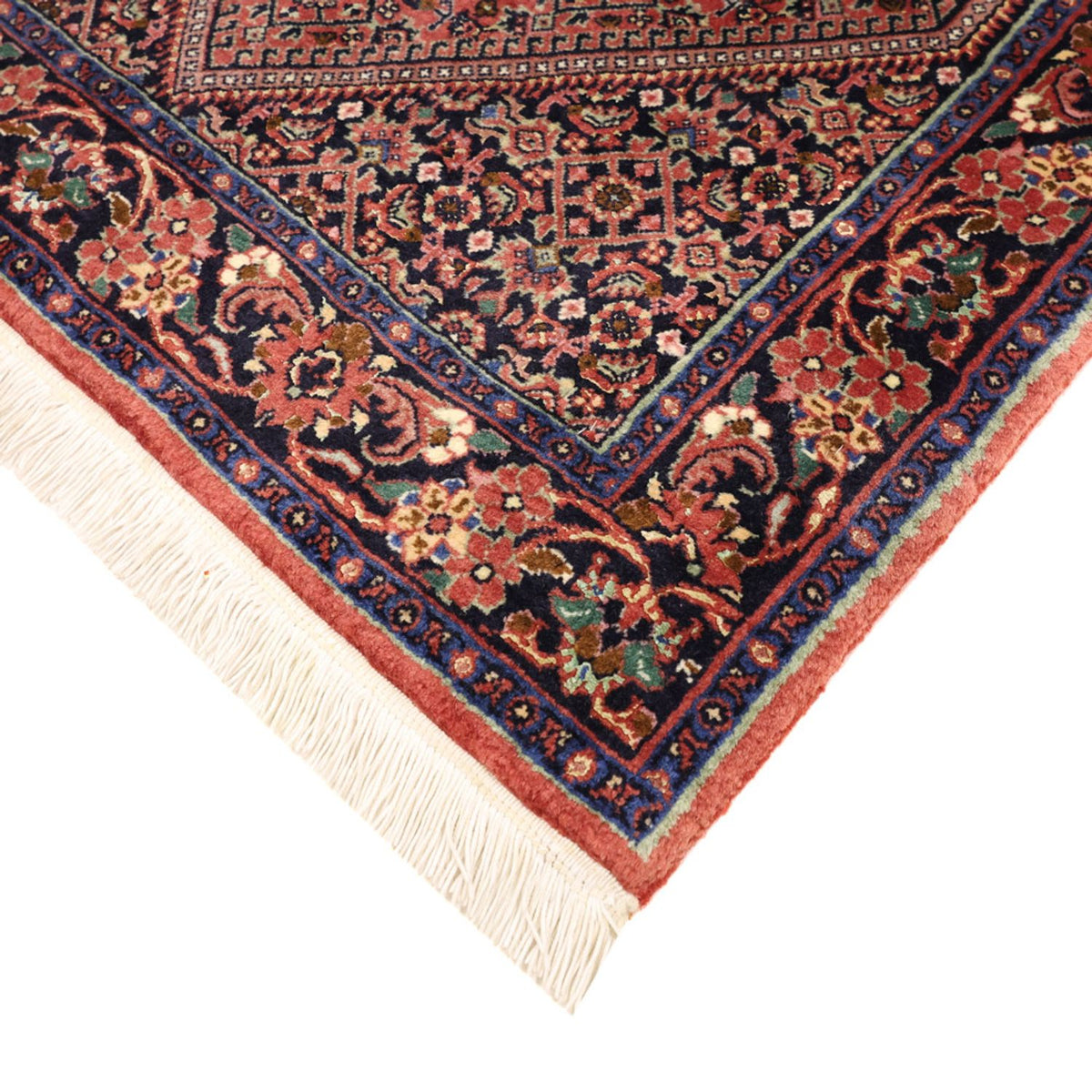 Tapis persan - Bidjar - 130 x 72 cm - rouille