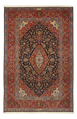 Tapis persan - Keshan - 208 x 139 cm - rouge foncé