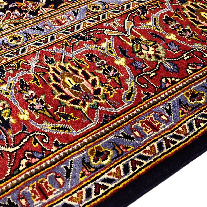 Tapis persan - Keshan - 208 x 139 cm - rouge foncé