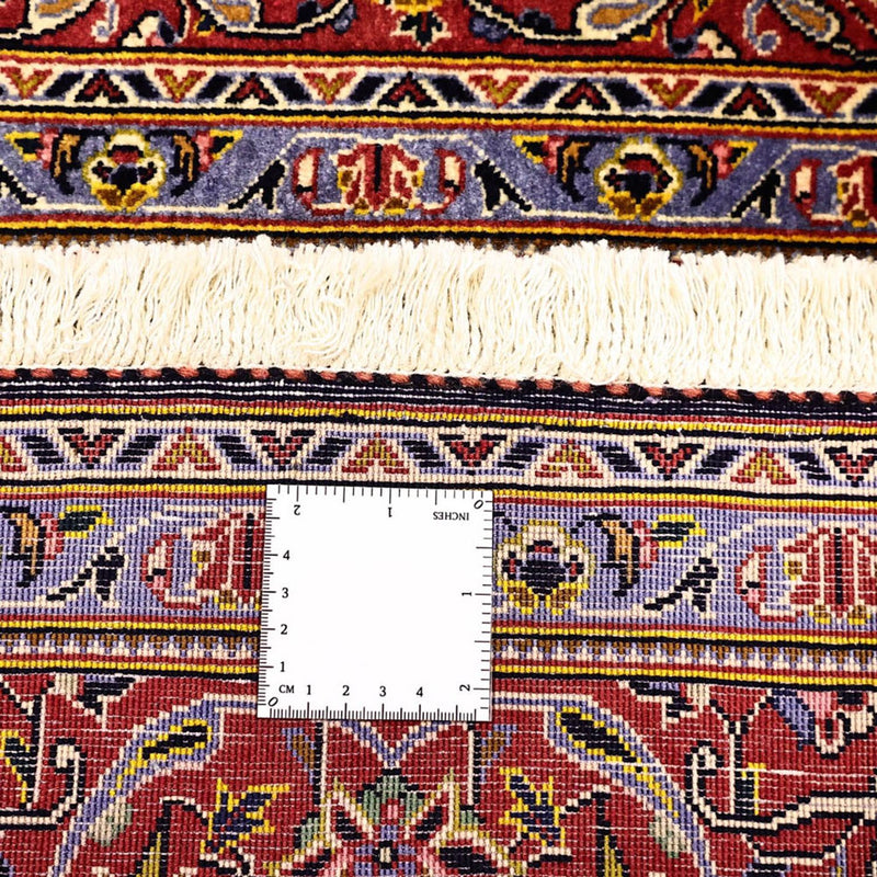 Tapis persan - Keshan - 208 x 139 cm - rouge foncé
