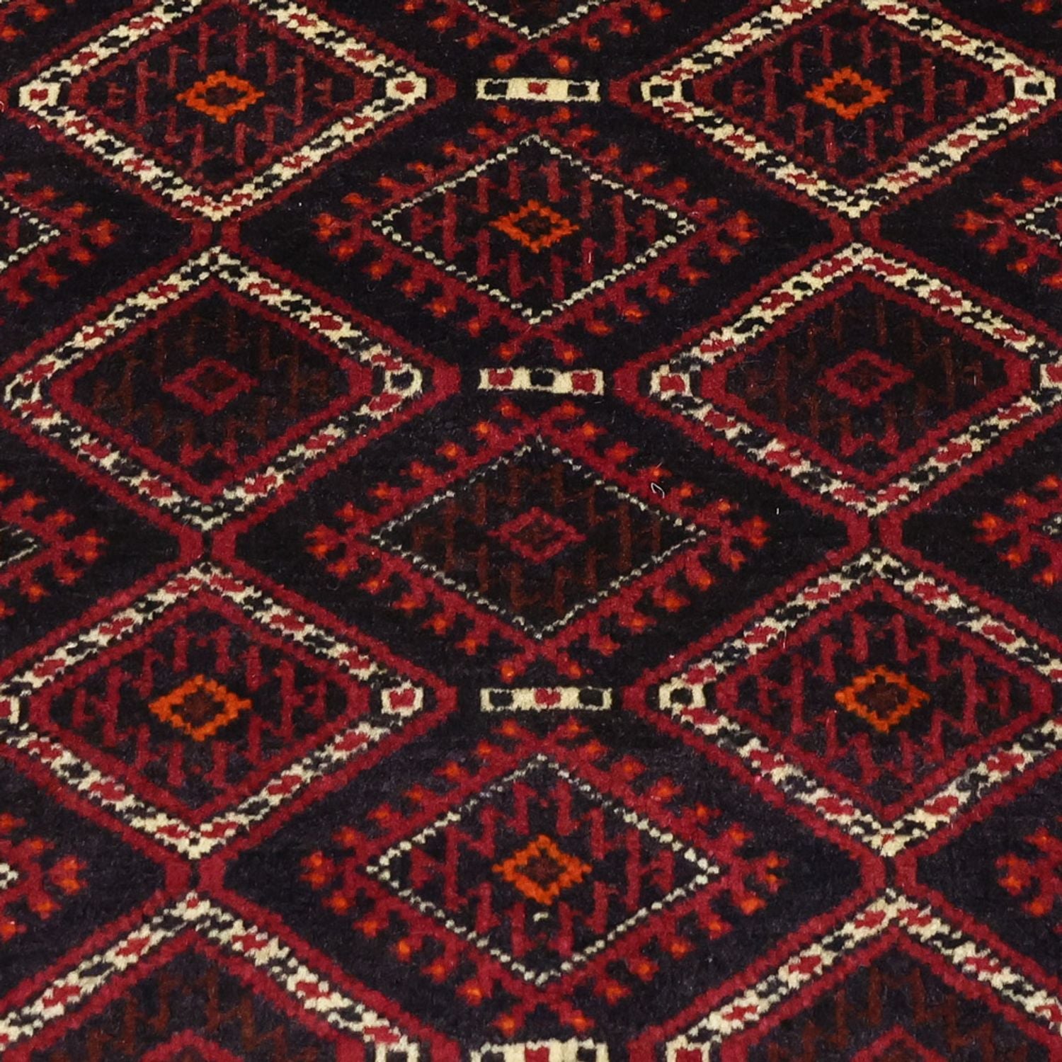 Tapis de couloir Tapis Belutsch - 190 x 103 cm - rouge foncé