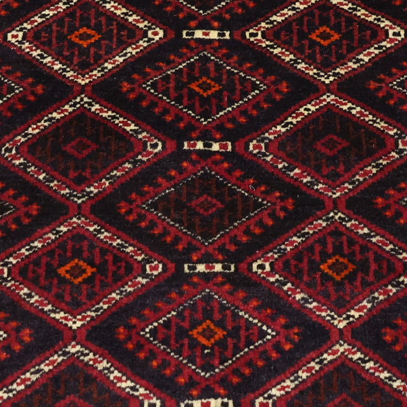 Tapis de couloir Tapis Belutsch - 190 x 103 cm - rouge foncé