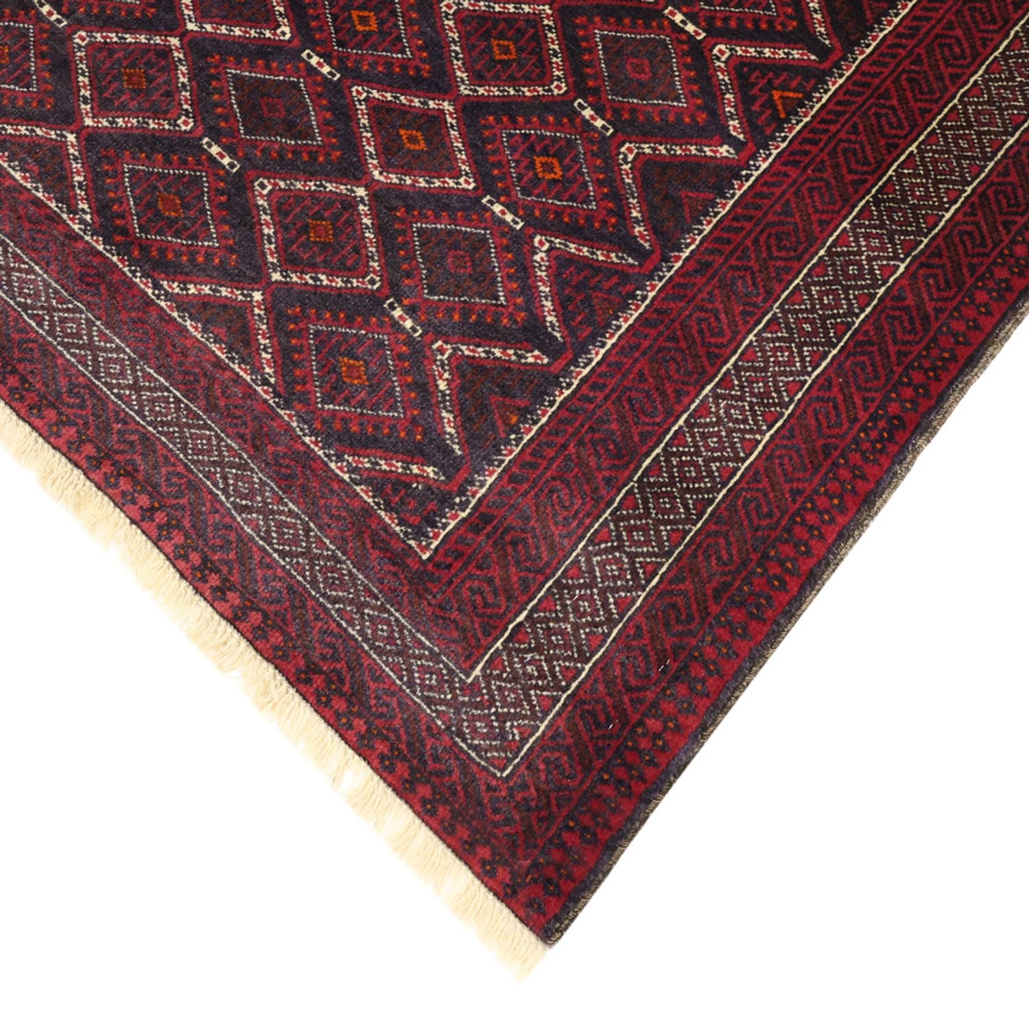 Tapis de couloir Tapis Belutsch - 190 x 103 cm - rouge foncé