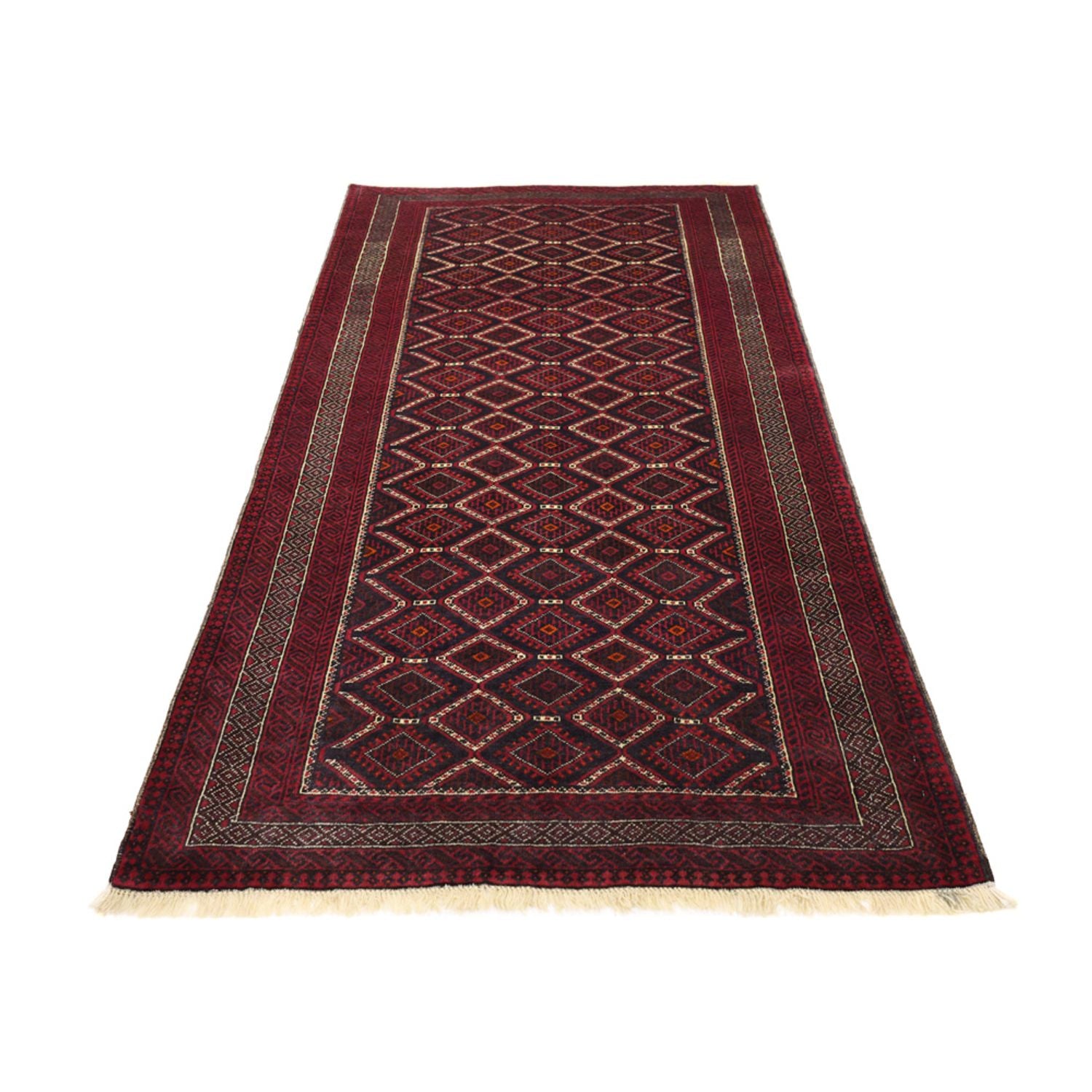 Tapis de couloir Tapis Belutsch - 190 x 103 cm - rouge foncé