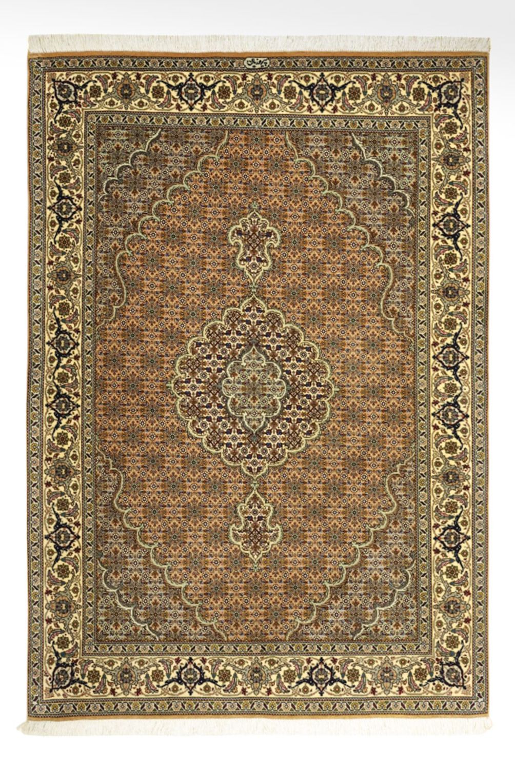 Tapis persan - Tabriz - Royal - Royal - 150 x 102 cm - sable