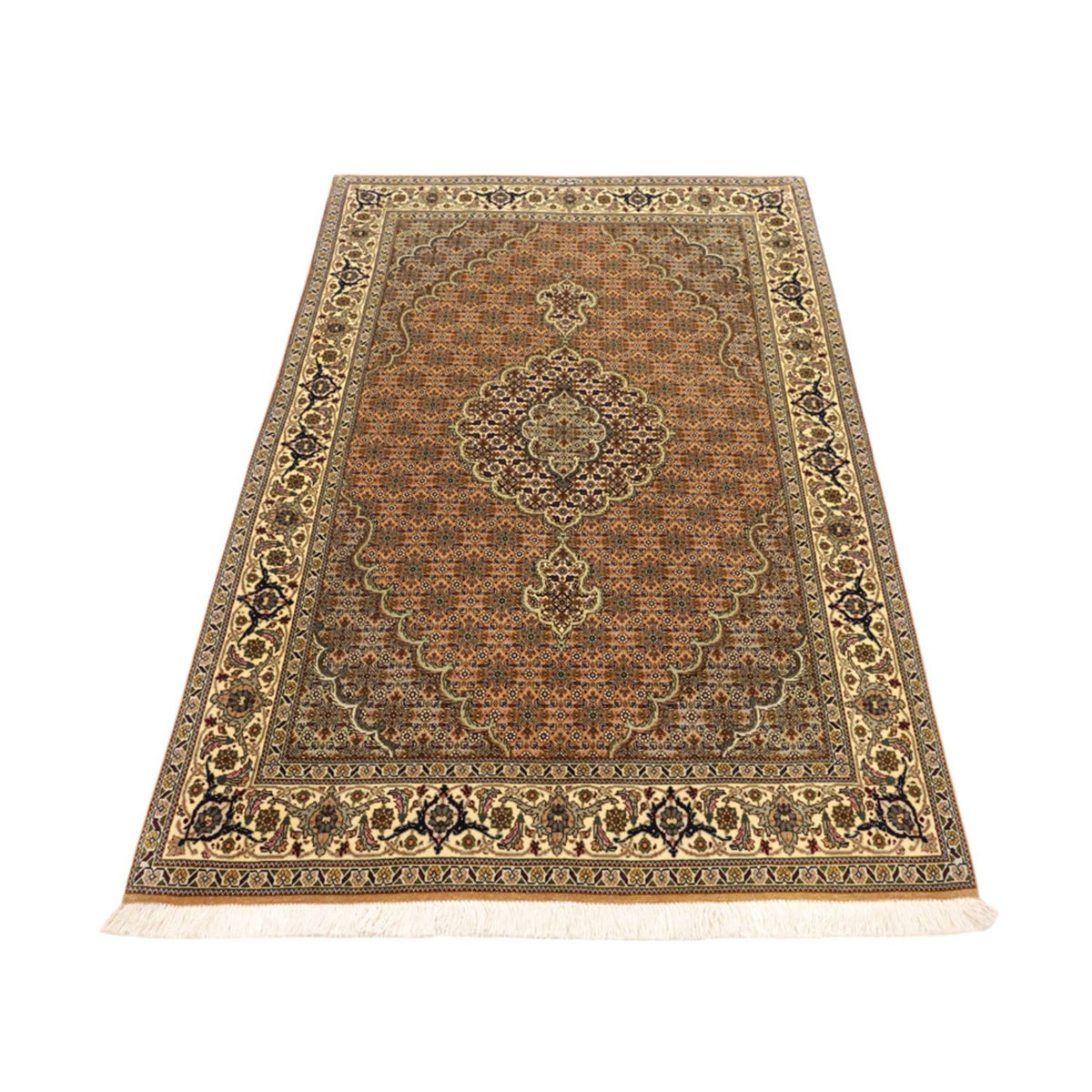 Tapis persan - Tabriz - Royal - Royal - 150 x 102 cm - sable