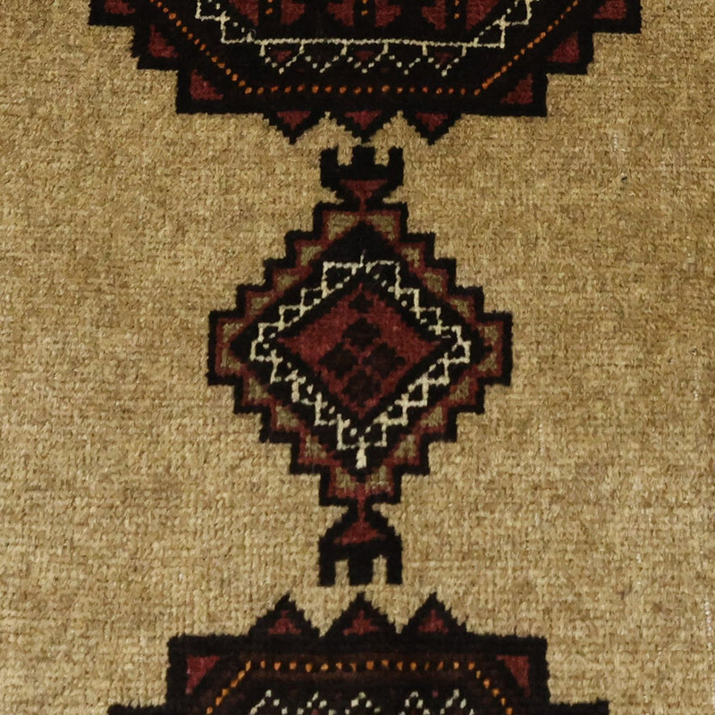 Tapis Belutsch - 189 x 105 cm - beige