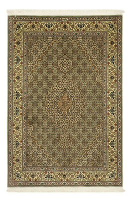 Tapis persan - Tabriz - Royal - 151 x 100 cm - vert olive