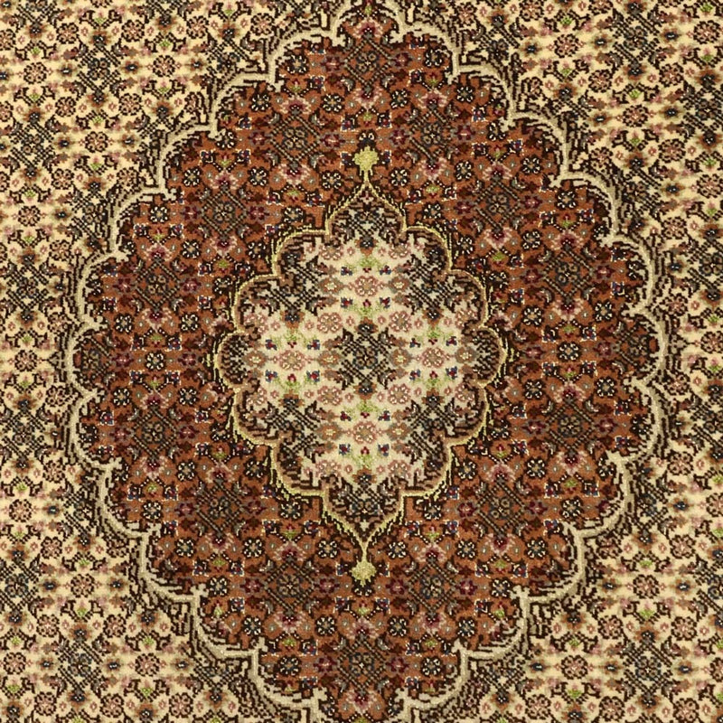 Tapis persan - Tabriz - Royal - 152 x 103 cm - vert olive