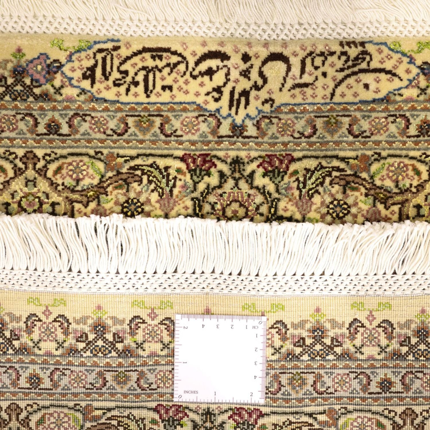Tapis persan - Tabriz - Royal - 152 x 103 cm - vert olive