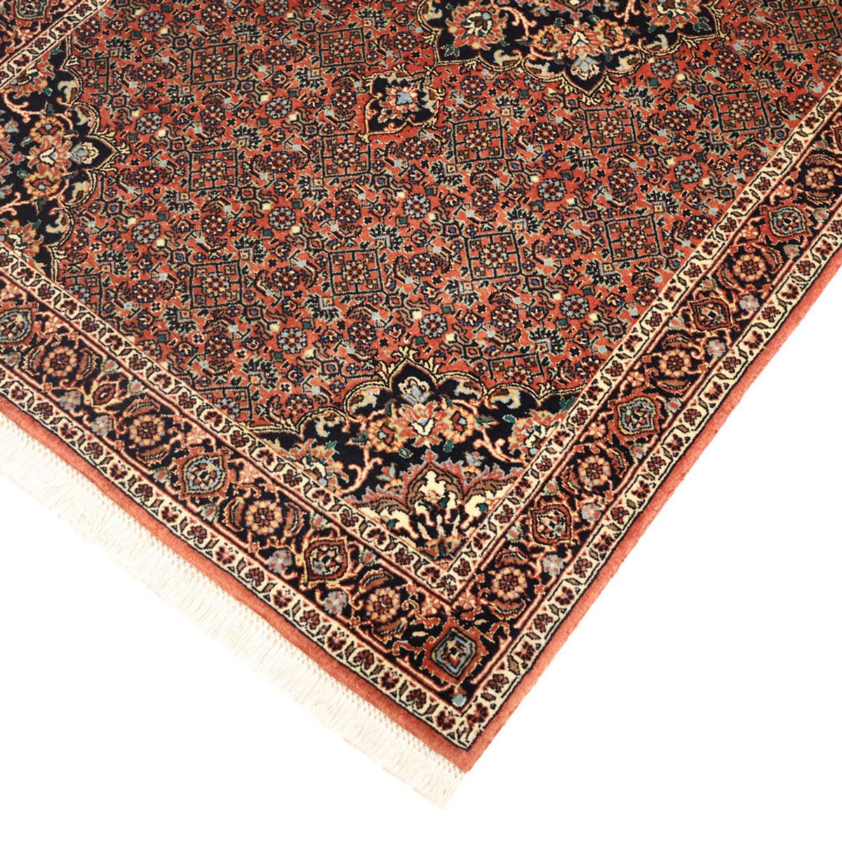 Tapis persan - Bidjar - 155 x 90 cm - rouille