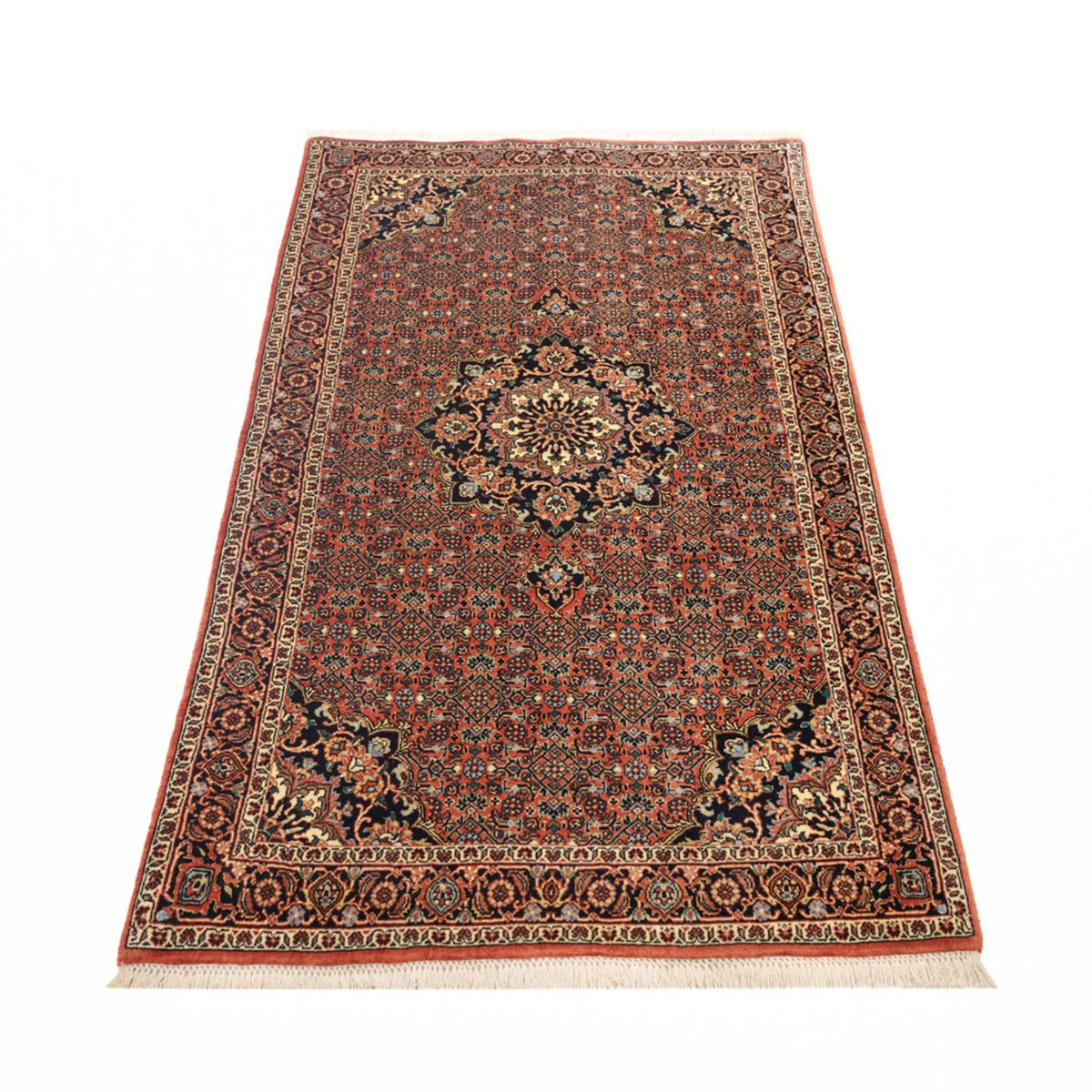 Tapis persan - Bidjar - 155 x 90 cm - rouille