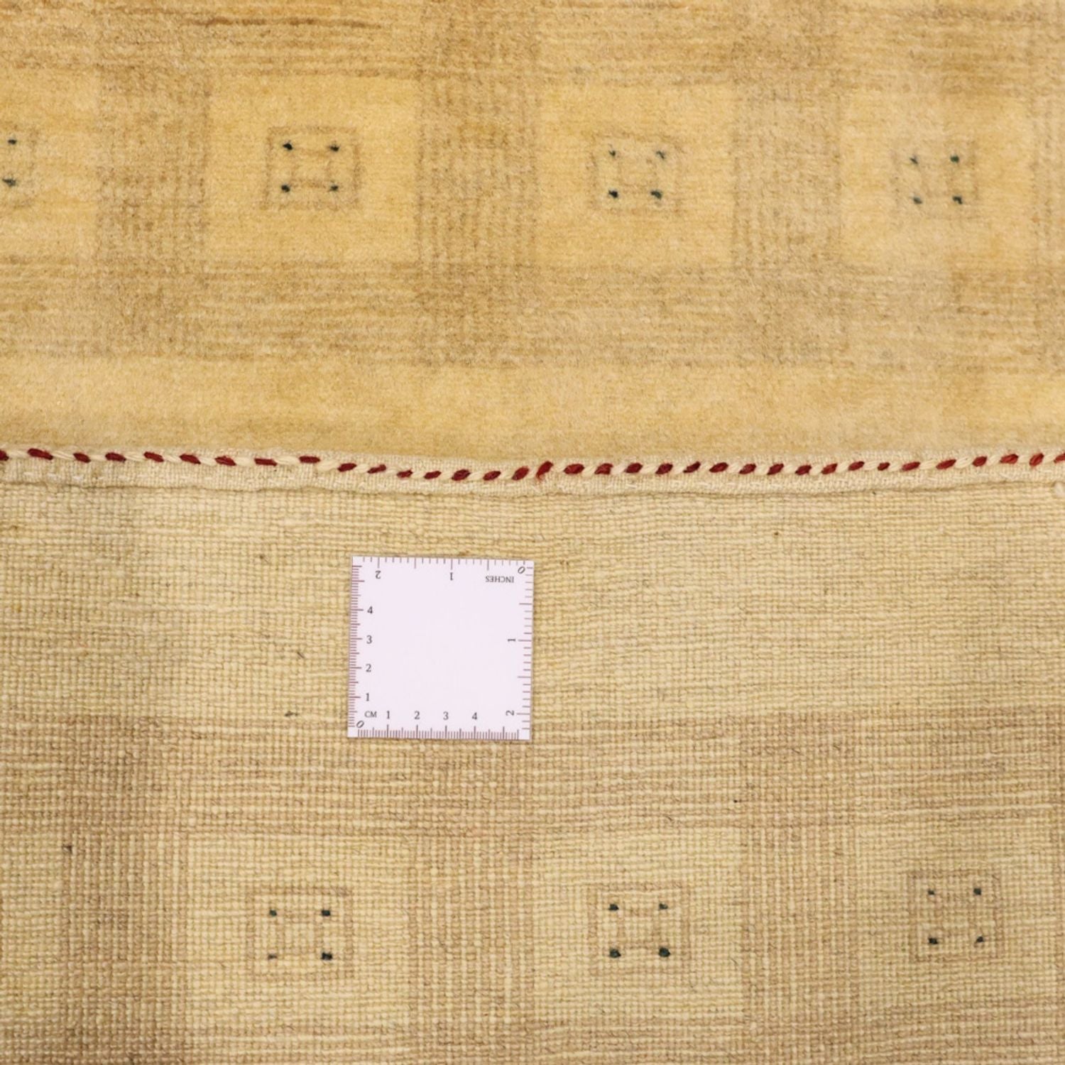 Tapis Gabbeh - Persan Kashkuli - 176 x 120 cm - beige