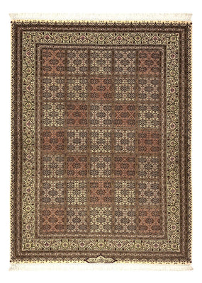 Tapis persan - Tabriz - Royal - Royal - 207 x 152 cm - beige foncé