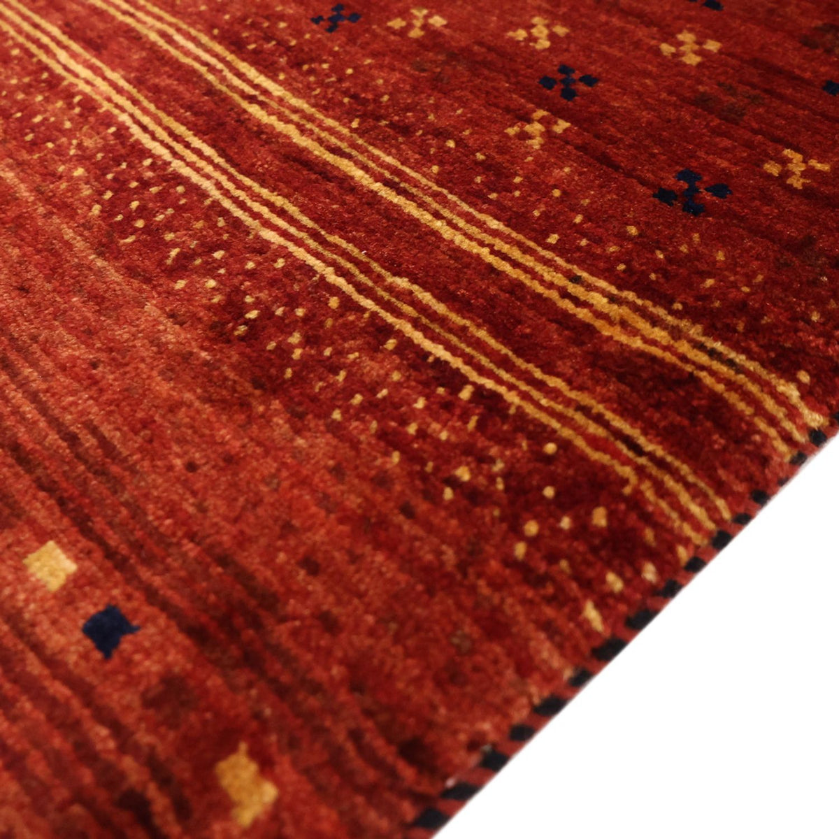 Tapis Gabbeh - Persan Kashkuli - 126 x 96 cm - multicolore