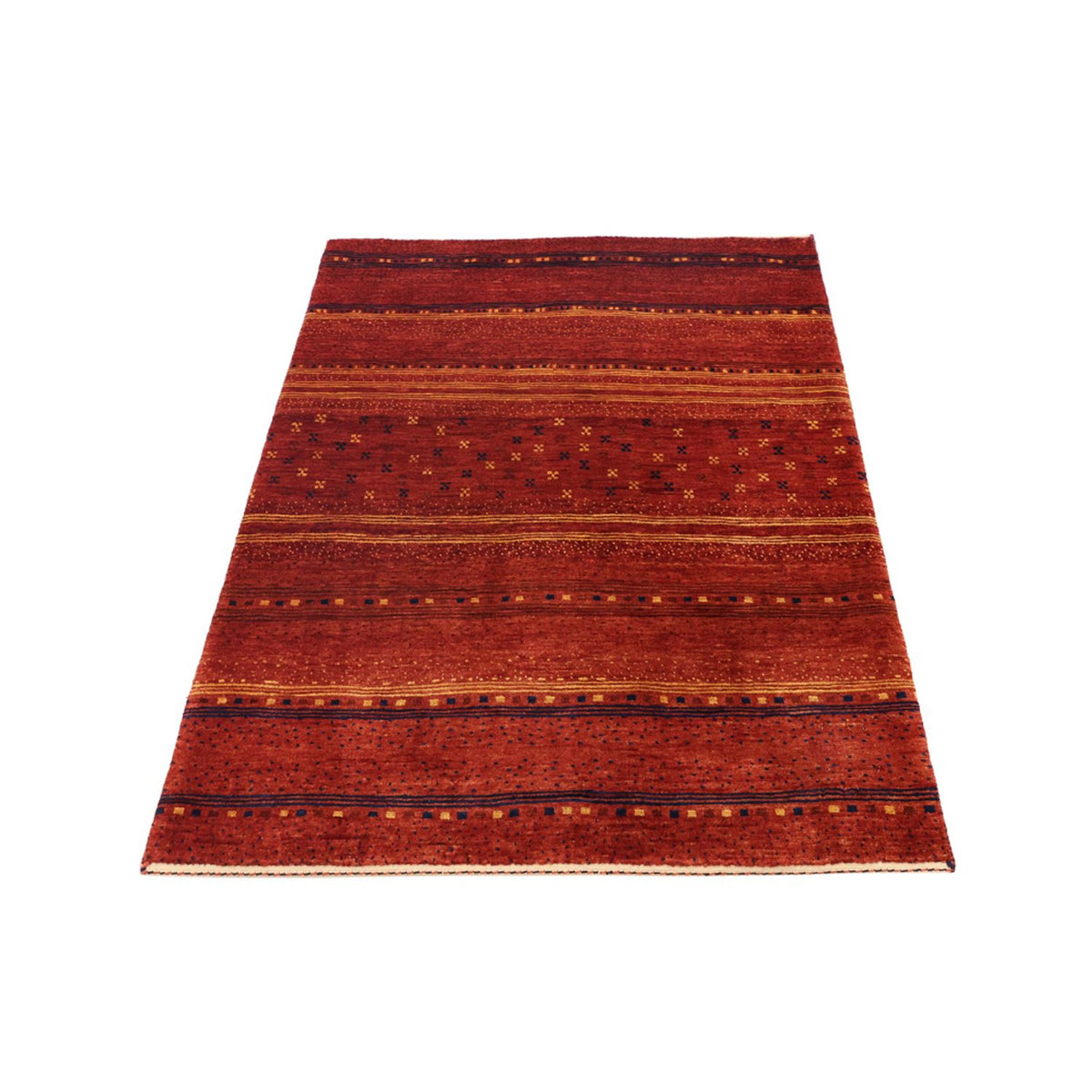 Tapis Gabbeh - Persan Kashkuli - 126 x 96 cm - multicolore