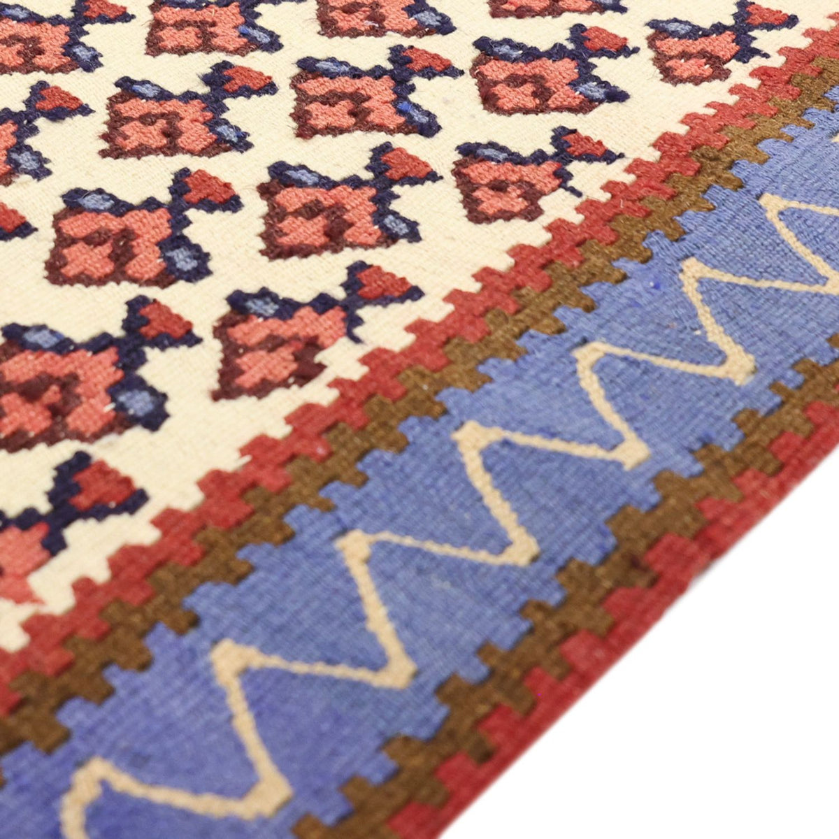 Tapis de couloir Tapis Kelim - Oriental - 290 x 88 cm - multicolore