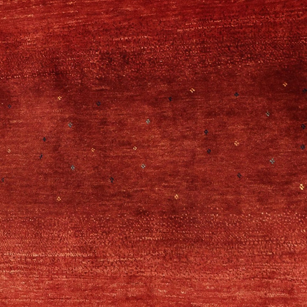 Tapis Gabbeh - Persan Kashkuli - 190 x 128 cm - rouge