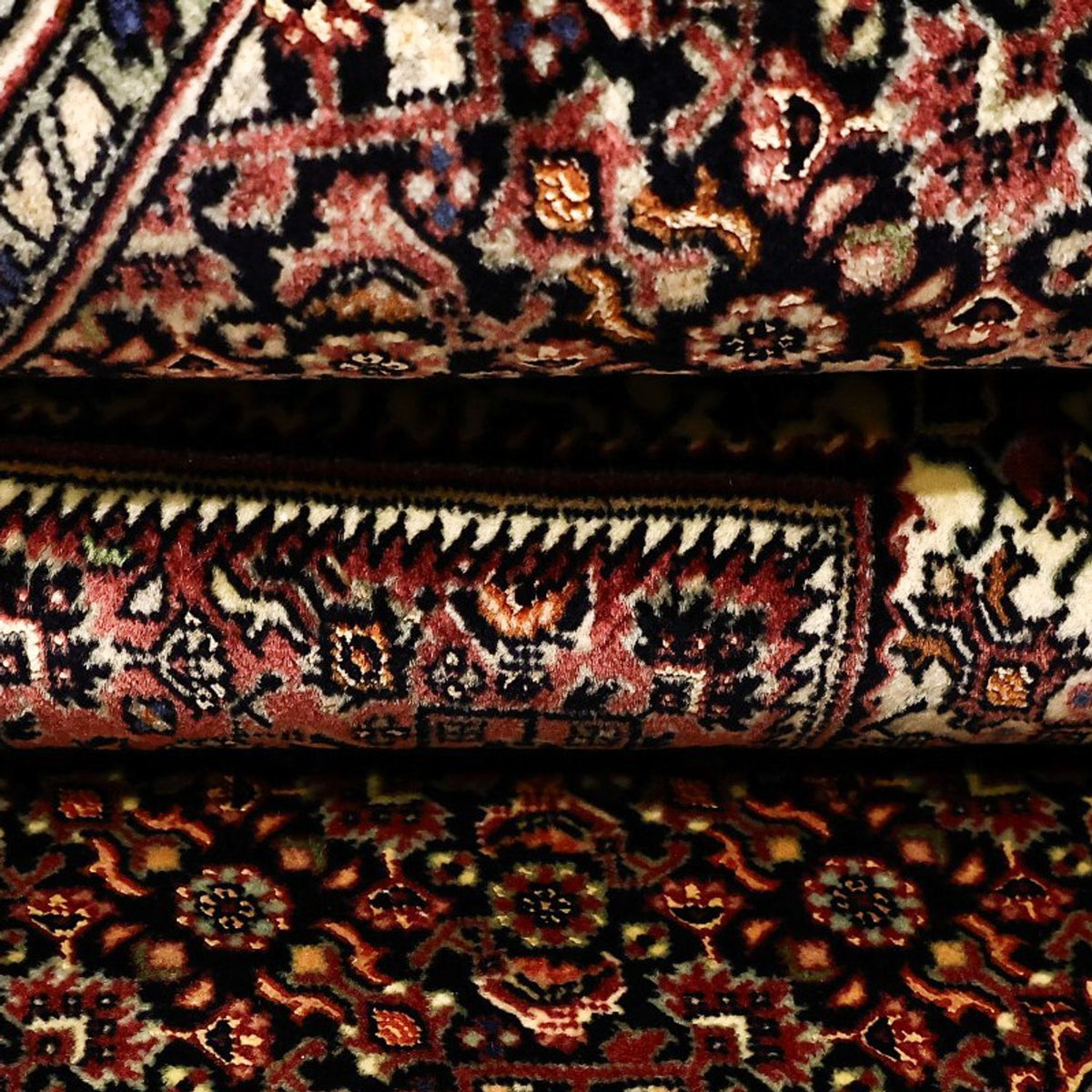 Tapis persan - Bidjar - Royal - 203 x 151 cm - beige foncé