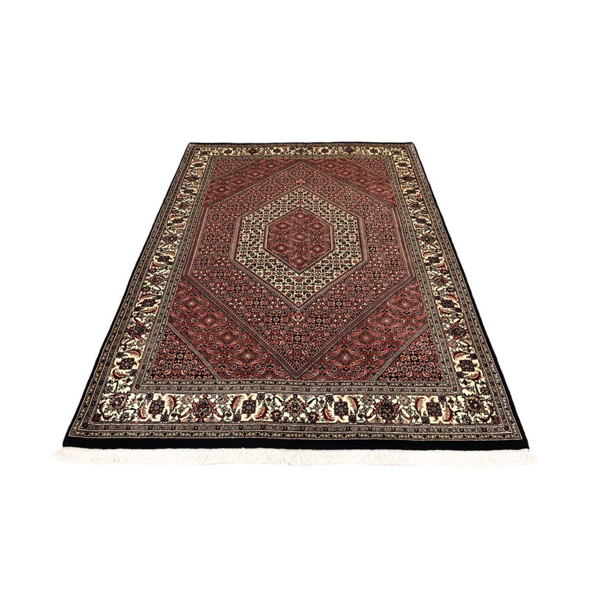 Tapis persan - Bidjar - Royal - 203 x 151 cm - beige foncé